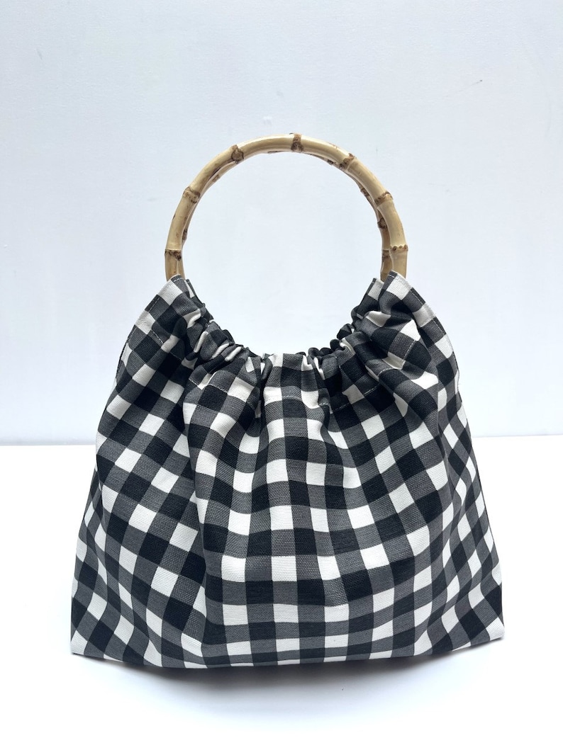Bamboo Handle Tote Bag PDF Pattern Tutorial Instant Download - Etsy