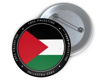 Palestine Flag Pin Badge Free Gaza Stop Occupation Hat Vest Shirt Independence Pins Badges