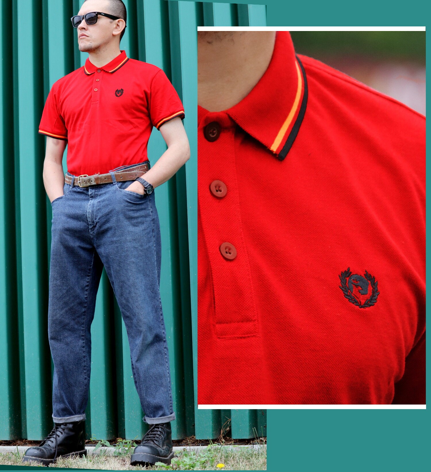 Twin Trim Polo Shirt Skin Polo Shirt Athletic Sweatshirt - Etsy