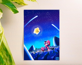 スーパーマリオギャラクシー ポスター スーパーマリオギャラクシー」映画の公式ティーザーポスター : r