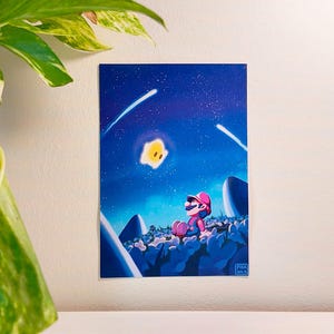 Super Mario Galaxy | Kunstdruck