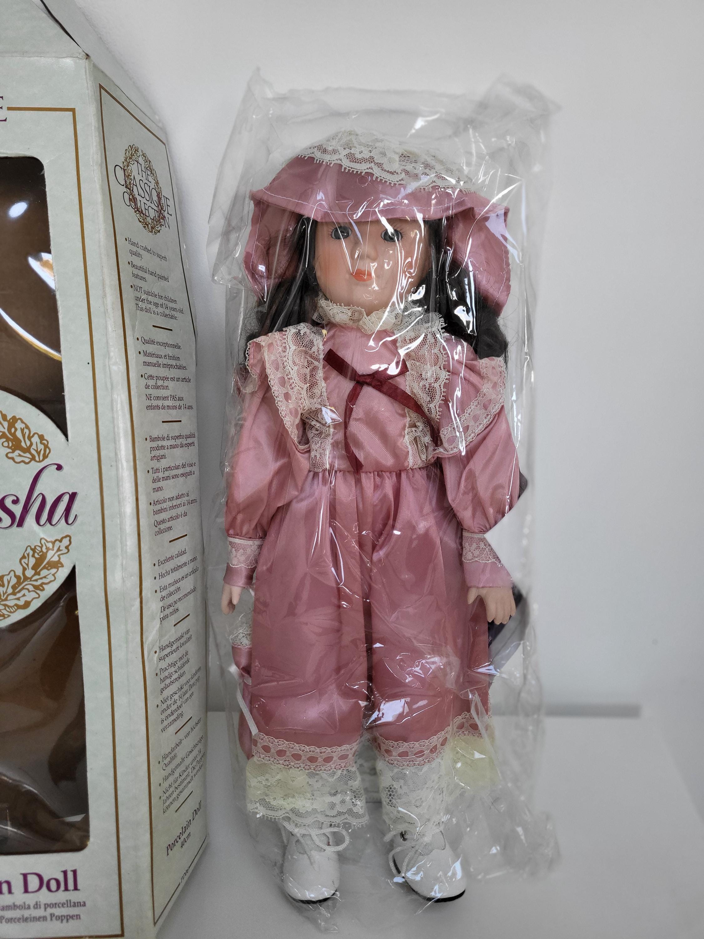 Vintage Natasha Porcelain Doll - 40cm - Etsy