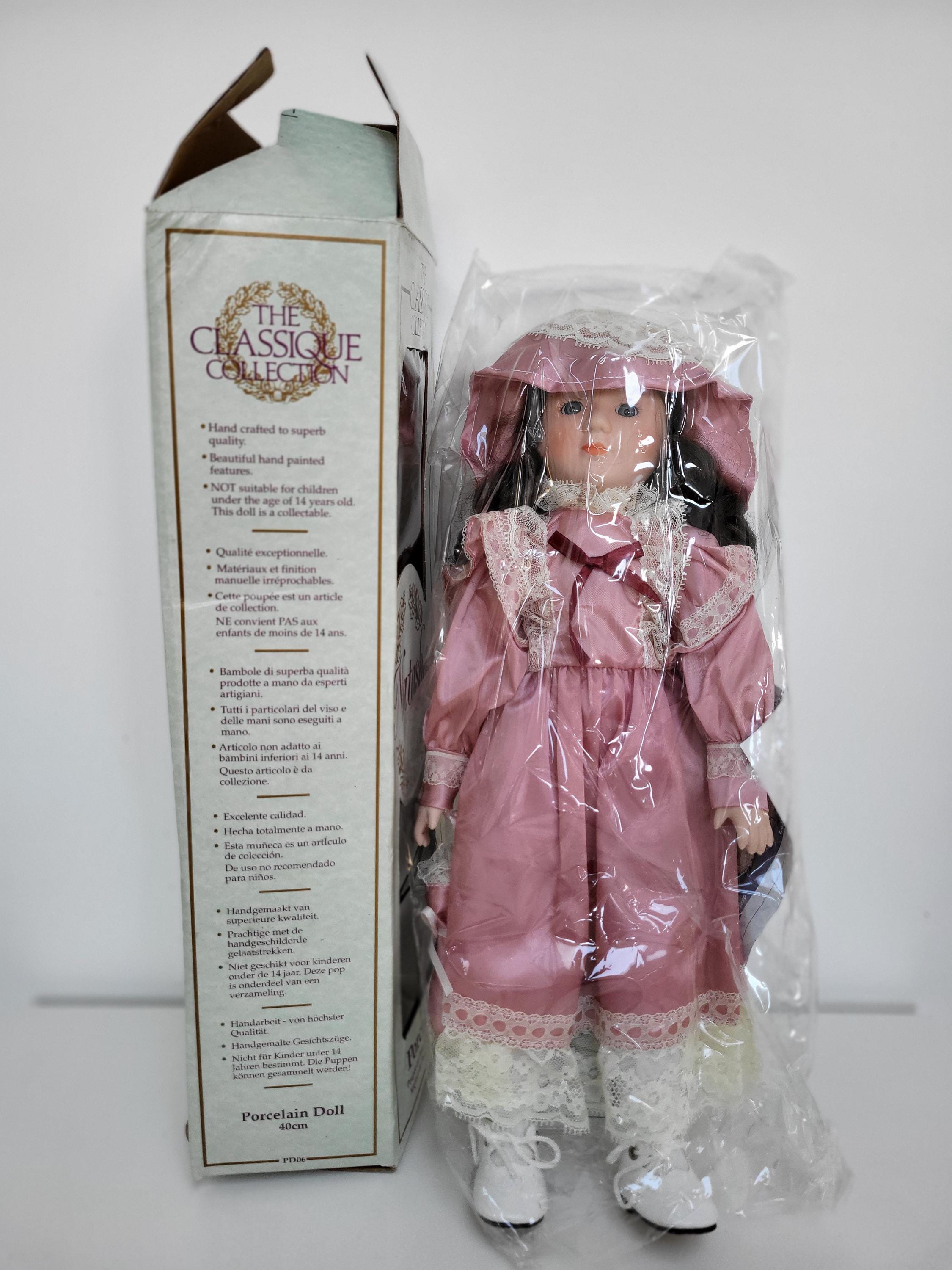 Vintage Natasha Porcelain Doll - 40cm - Etsy