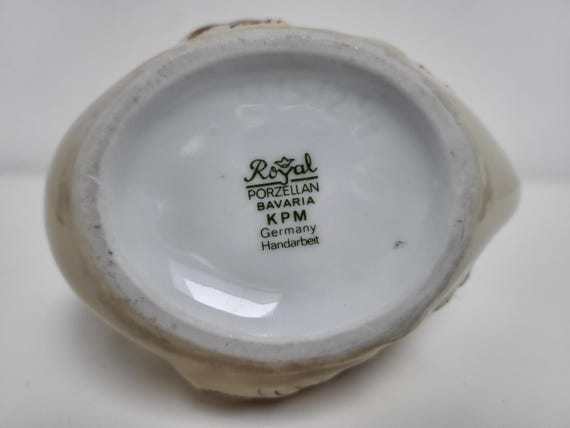 ヴィンテージ KPM 磁器の白鳥の置物: バイエルン装飾 - Etsy 日本