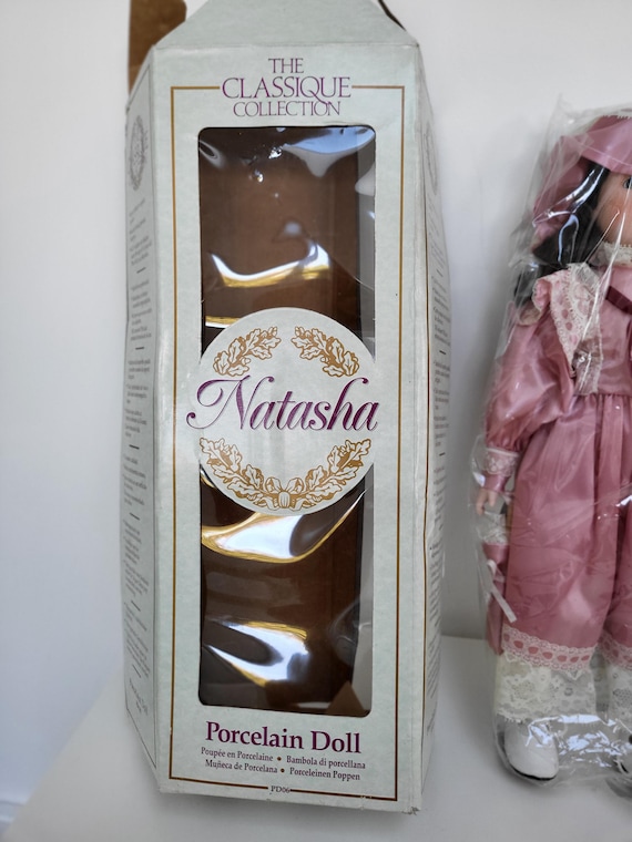 Vintage Natasha Porcelain Doll - 40cm - Etsy