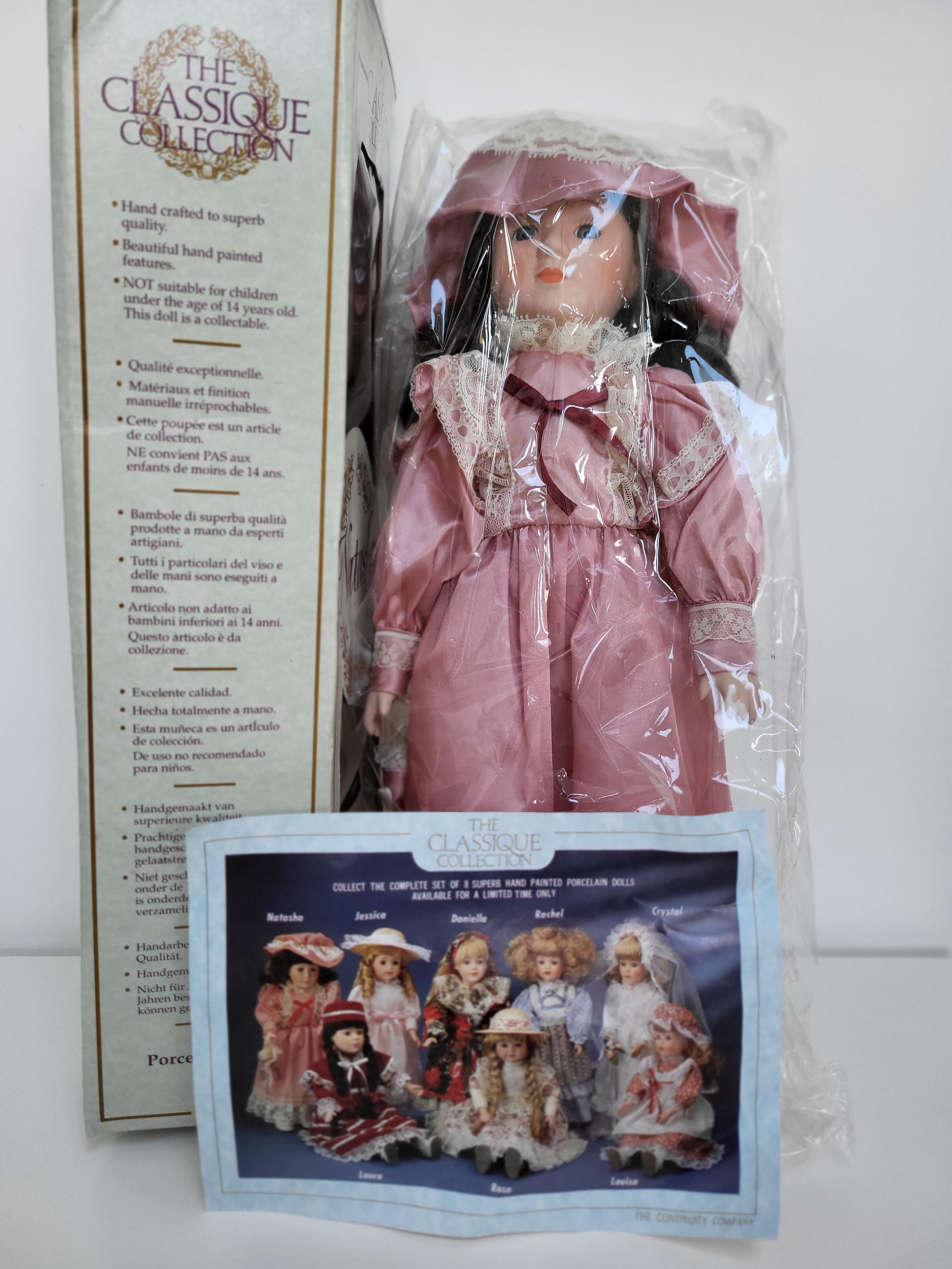 Vintage Natasha Porcelain Doll - 40cm - Etsy
