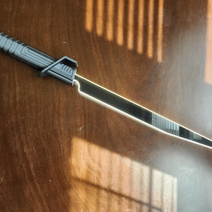 Mandalorian Dark Saber, Rechargeable, Hilt and Glowing Saber Included, Fully Assembled