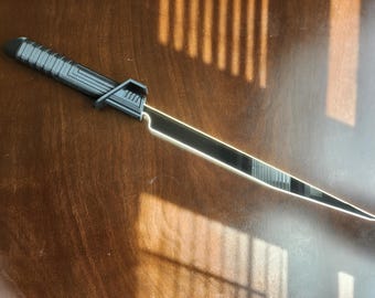 Mandalorian Dark Saber, Rechargeable, Hilt and Glowing Saber Included, Fully Assembled