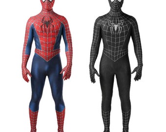 Spider Man Cosplay Superhero Zentai Suit Halloween Costumes for Adults/Kids