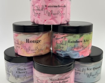 Whipped Soap / Whipped shaving soap / shower fluff / whipped bubble bath / Vegan / gifts for her / various scents