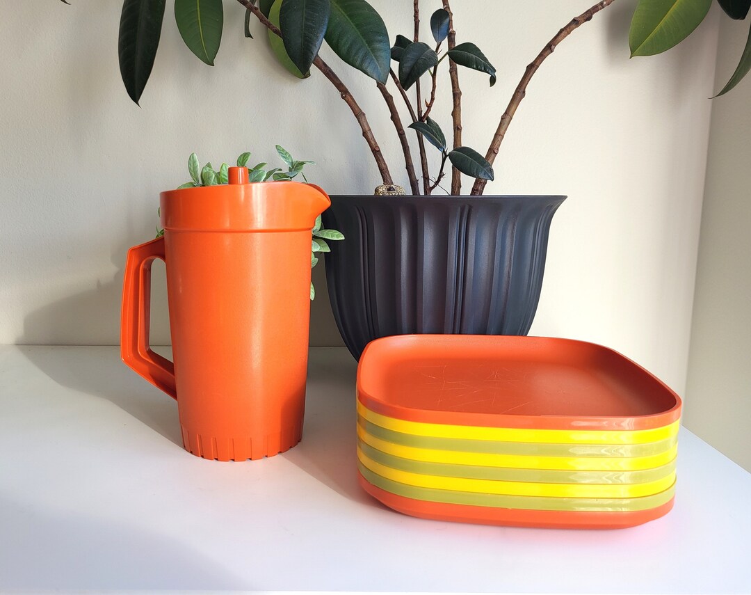 Vintage Tupperware Picnic Set Vintage Juice Jug Vintage Etsy Canada