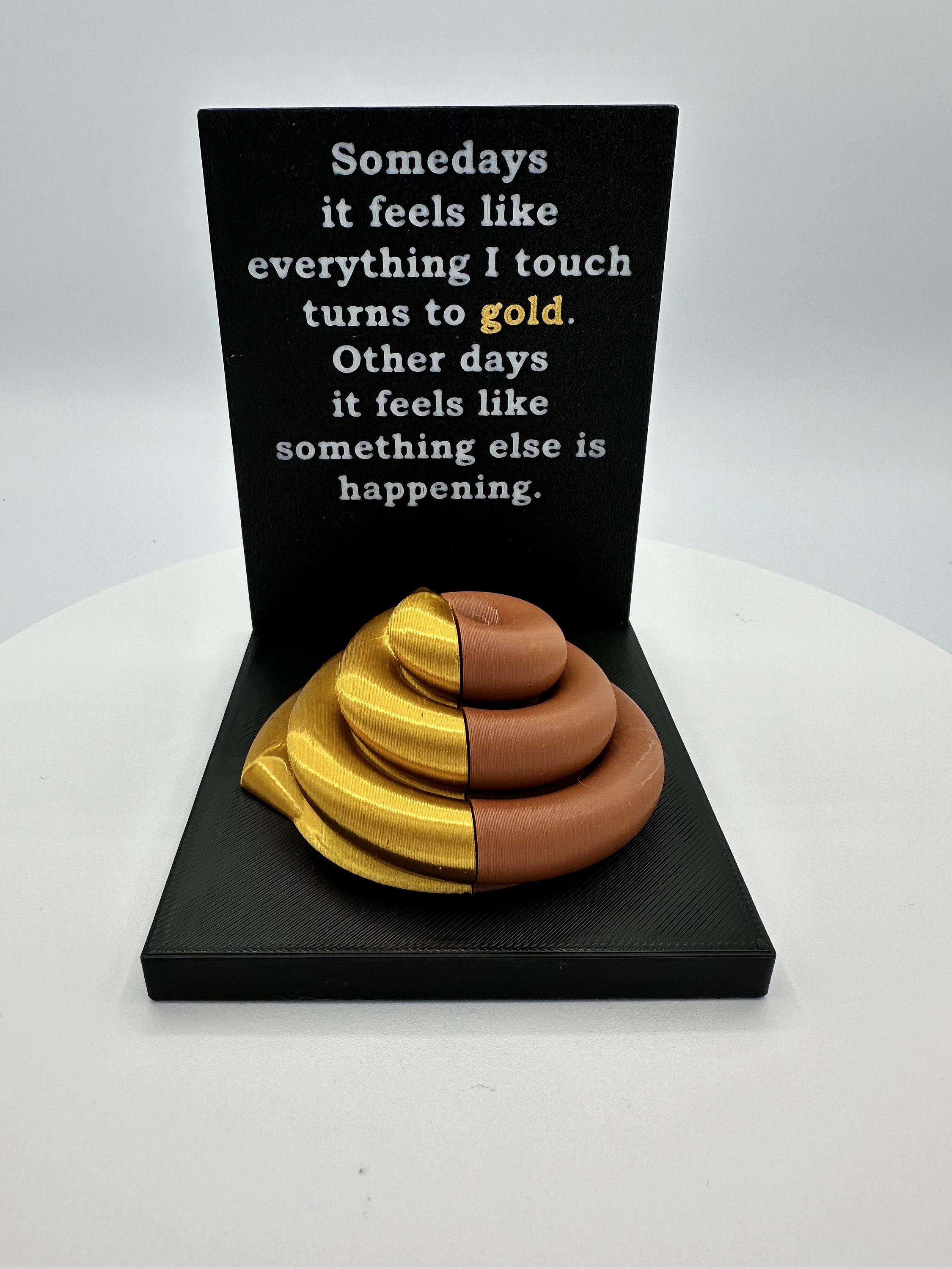 Golden Touch Gag Gift - Golden Poop