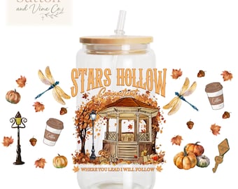 Paquete de envoltura de 16 oz de Coffee Girls Fall