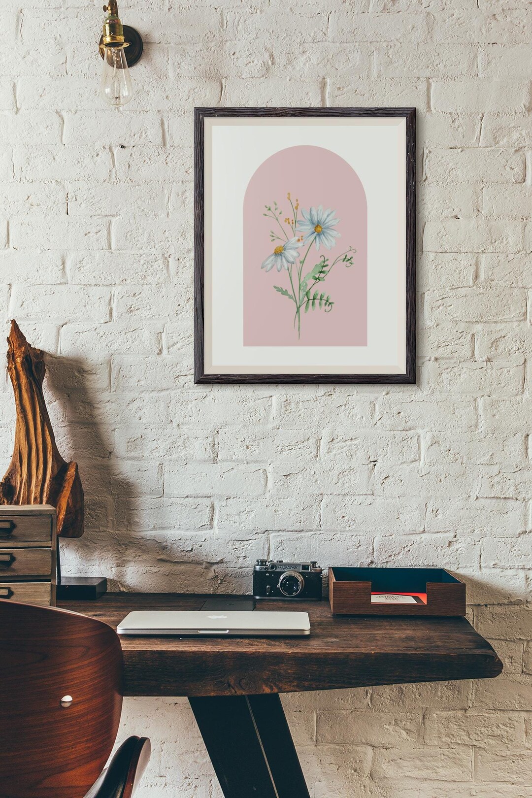 Watercolor Floral Printable Wall Art Set of 3, Floral Botanical Art ...