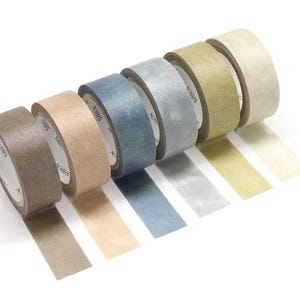 Miki Tamura Washi Tape Set: Nostalgic Collage Edition - Made in Japan