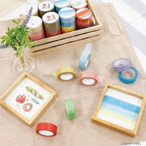 Japanese Washi Tape Set: Miki Tamura &quot;Sora&quot; Collage Edition, Sky Colors