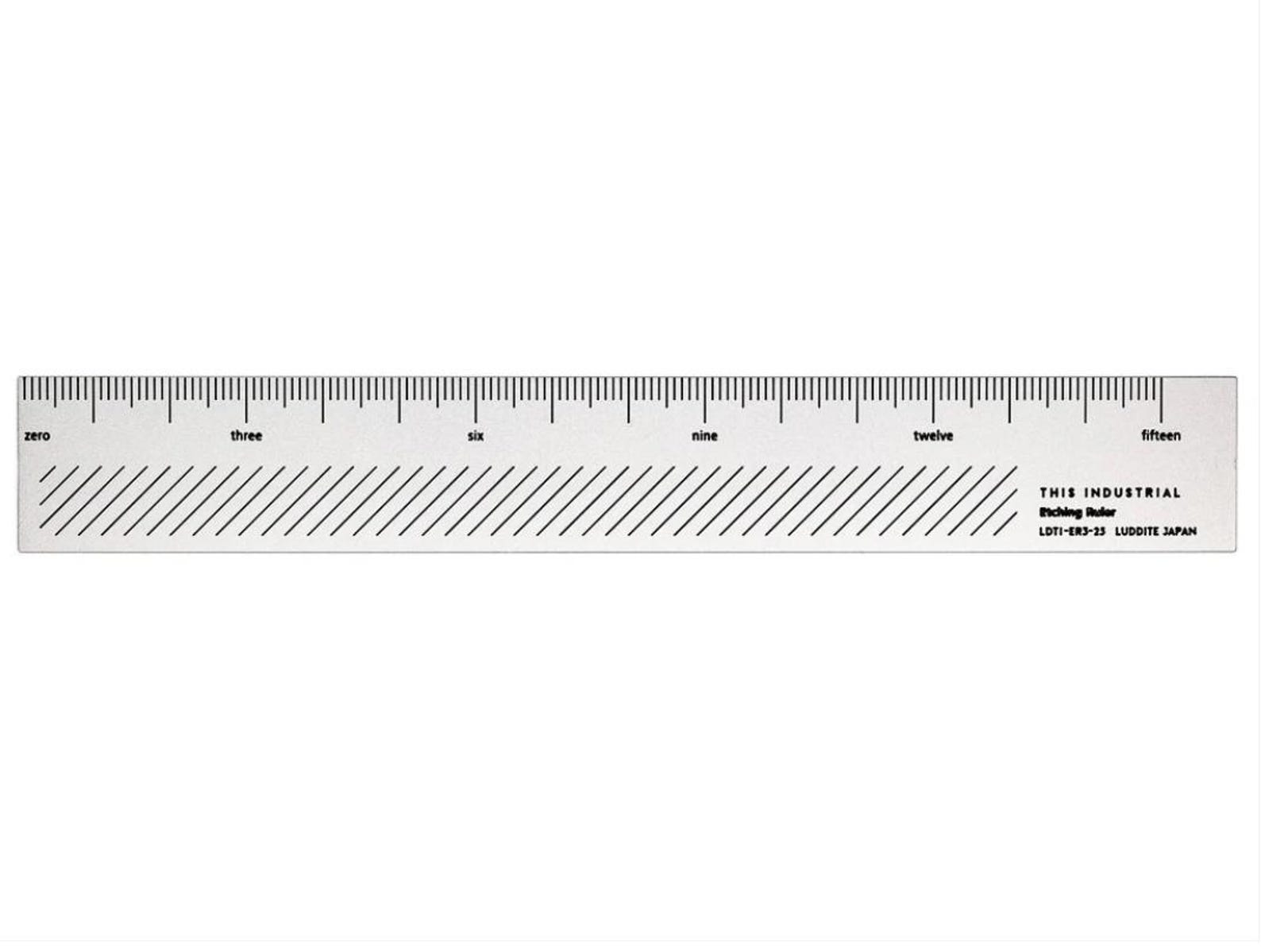 Japanese Stainless Steel Ruler: Hand-inked Matte Etched Scale - Etsy