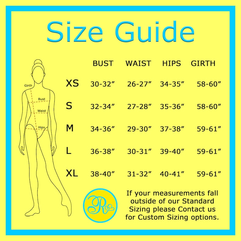 Puede incluir: Tabla de tallas con un dibujo de l&iacute;nea de un cuerpo de mujer con medidas etiquetadas para el busto, la cintura, las caderas y la circunferencia. La tabla muestra las tallas XS a XL con las medidas correspondientes en pulgadas.