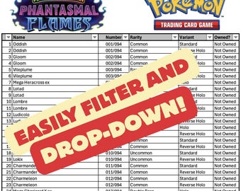 pokemon 151 card list excel Pokemon 151 Master Set Checklist – Scarlet & Violet TCG Tracker (excel)