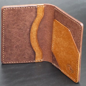 Leren pasjesportefeuille - Pueblo Leather - Tobacco