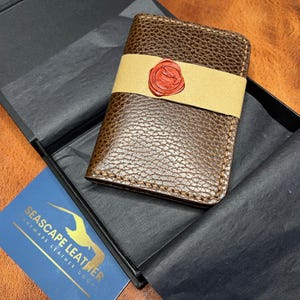 Portafoglio in pelle per carte di credito del Chief Officer - Pebble Beach