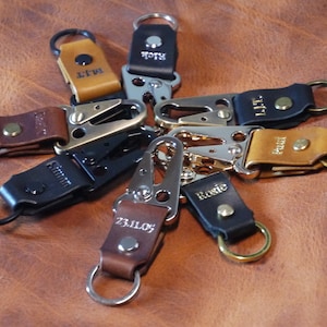 Clip per cintura in pelle personalizzata