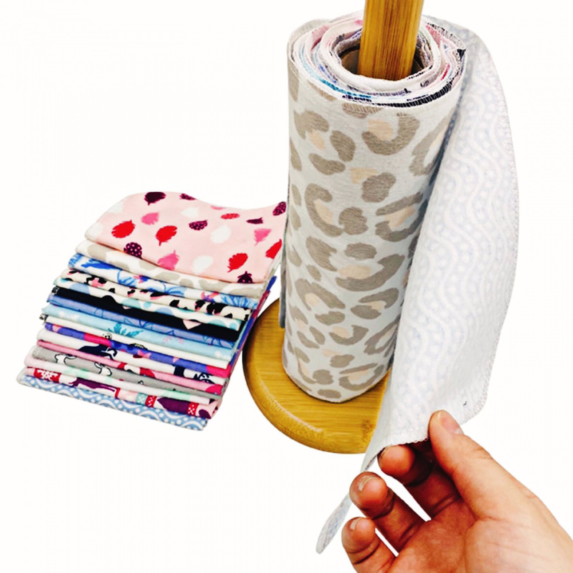 Reusable Disposable Oil free Kitchen Cloth Rolls Dish Towels - Temu