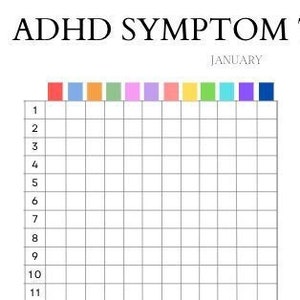 ADHD Symptom Tracker