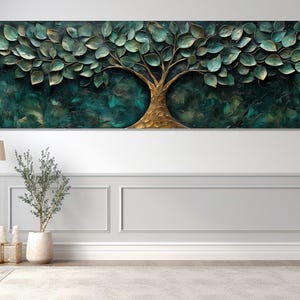 Yggdrasil Tree Of Life Canvas Print, Canvas Wall Decor, Tree Of Life Wall Art, Bedroom Decor, Canvas Print Ready to Hang, Living Room Decor