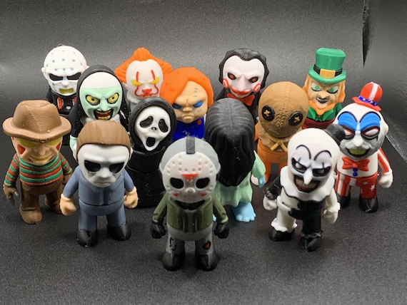 3D Printed Mini Horror Villains | Premium up to 8-color Mini