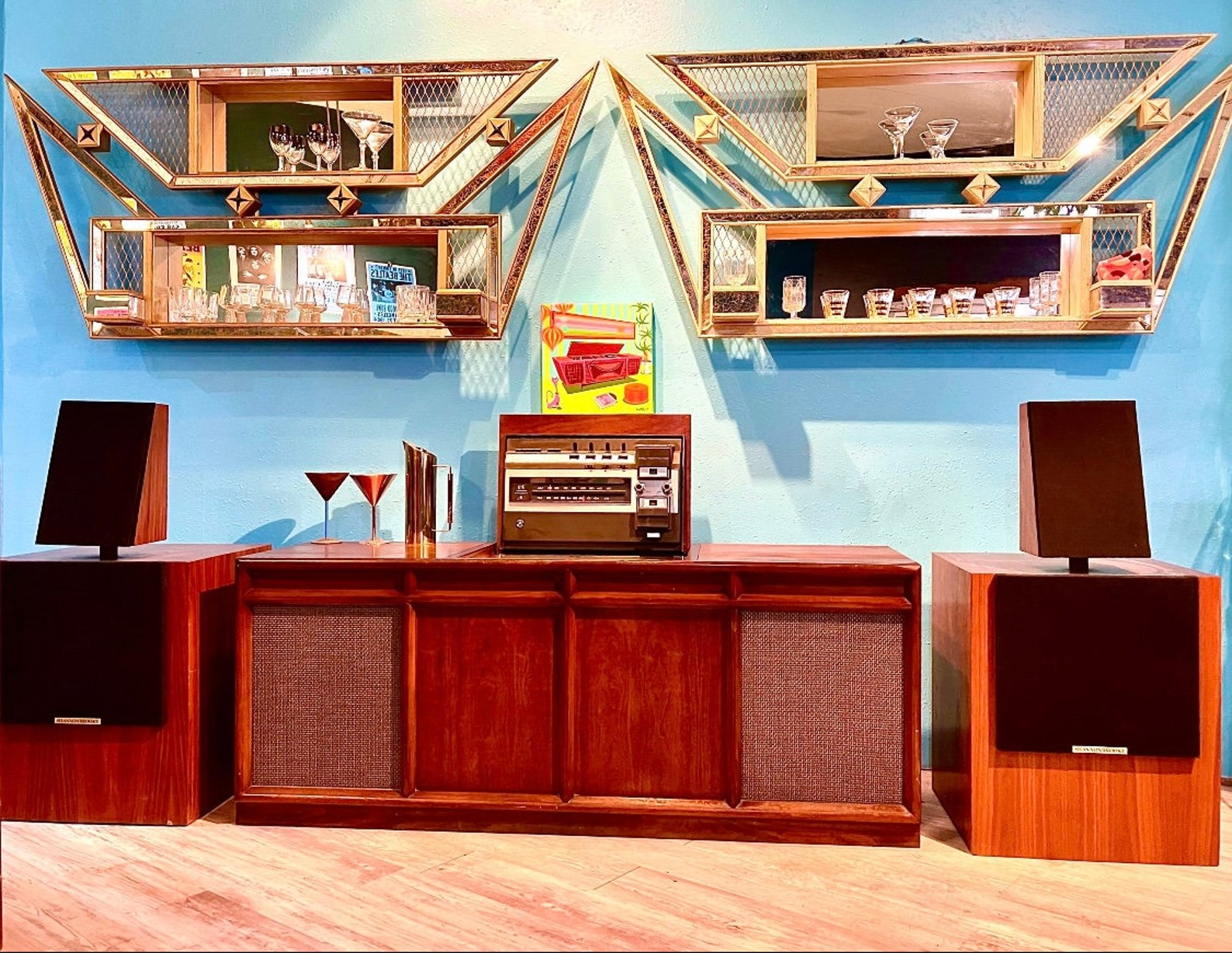 Mca230 Mid Century Modern Stereo Console Refurbished Etsy