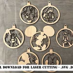 Disney Lasercut Keychain Keyring - Mickey Mouse Florida Postcard Fun