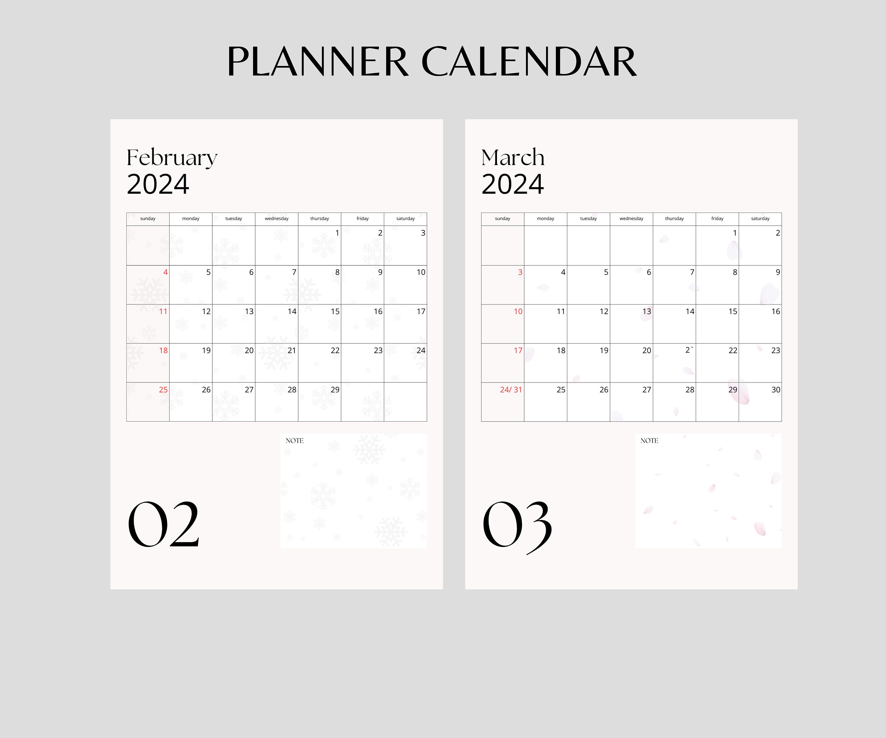calendar-2024-monthly-planner-2024-planner-calendar-2024-etsy