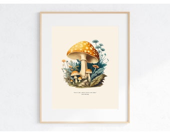 You're like a serial killer's wet dream.-Katie Maloney Vintage Vanderpump Rules Mushroom Art Print | Instant Printable Decor | Bravo Print