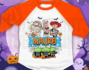 Gepersonaliseerd Lightyear Halloween-shirt, bijpassende T-shirts voor het hele gezin IH7
