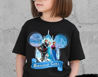 Personalized Princess Birthday T-Shirt, Party Theme IN15
