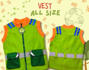 Rocky Vest Patrol costume , Patrol Adult Kids costume, Christmas Patrol Costume , Pw Patrol costume , Pw Patrol Birthday Gift, Holiday Gifts