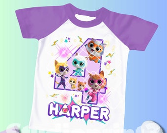 Super Kit Inspired Birthday T Shirt, Super Kit Party theme, Personalized shirt kids, Gift Birthday Shirt, family tees Custom SC