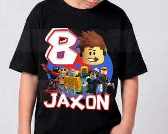 Personalized Game Birthday Shirt, Birthday Boy Party IN18