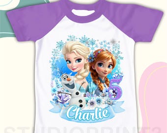 Spersonalizowana koszulka urodzinowa z motywem księżniczki