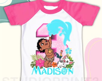 Princess Birthday Girl T-Shirt, Princess Theme Party, Personalized T Shirt, Family Matching Tees,  Gift for girl, number Two birthday