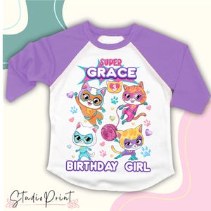 Super Kit Inspired Birthday T Shirt, Super Kit Party theme, Personalized shirt kids, Gift Birthday Shirt, family tees Custom KT08