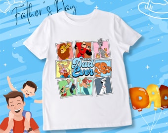 Best Dad Ever T shirt, Daddy and Me Shirt, Happy Father’s Day Shirt, Dad 2024 Shirts, Mufasa Best Dad Ever, Gifts for him