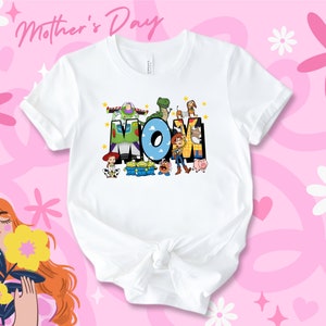 Koszulka z okazji Dnia Matki Toy&#39;s, Koszulka Lightyear Family Mama, Prezent dla niej, Koszulka na Dzień Matki, Koszulka dla mamy i mnie, Koszulki dla mamy 2024,