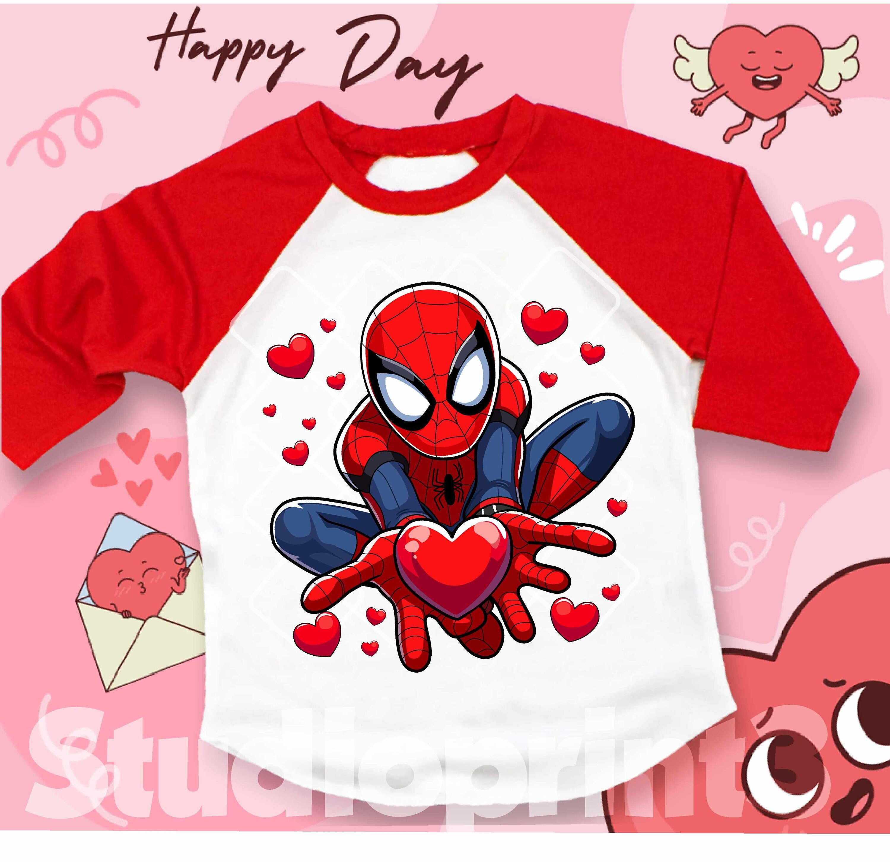 Spider Valentines Day T-shirt, Funny Spidey Valentine's Day T-shirt, Valentines Day Couple Matching Shirts, Cute valentine gift,Unisex shirt