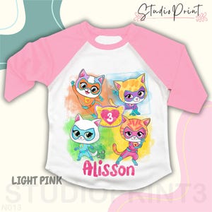 Super Kit Inspired Birthday T Shirt, Super Kit Party theme, Personalized shirt kids, Gift Birthday Shirt, family tees Custom KT11