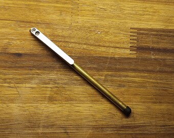 Brass Digital Stylus with Civivi Clip