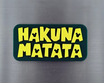 Hakuna Matata Magnet – Disney Cruise Door, Fish Extender Gift