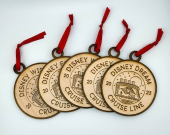 2026 Disney Cruise Ornament – Fish Extender Gift, Holiday Keepsake, Christmas Stateroom Exchange