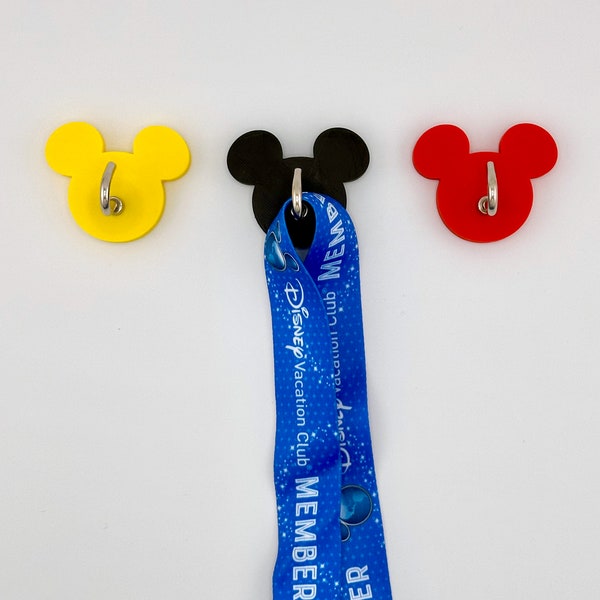 Magnetic Mouse Hook - Disney Cruise fish extender gifts, cruise lanyard hanger, and stateroom organization